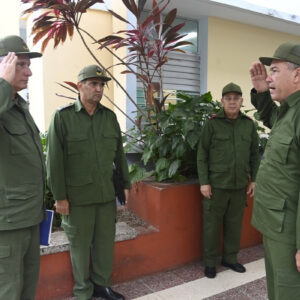 Díaz-Canel visita Zona de Defensa en el municipio habanero de Playa